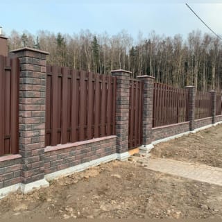 Заборы под ключ
